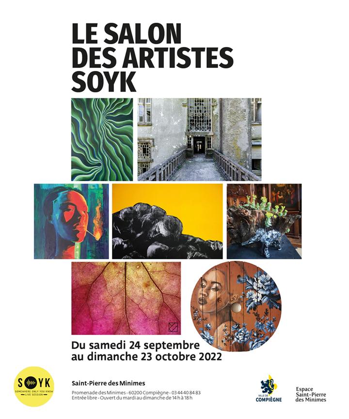 Flyer le Salon des artistes SOYK