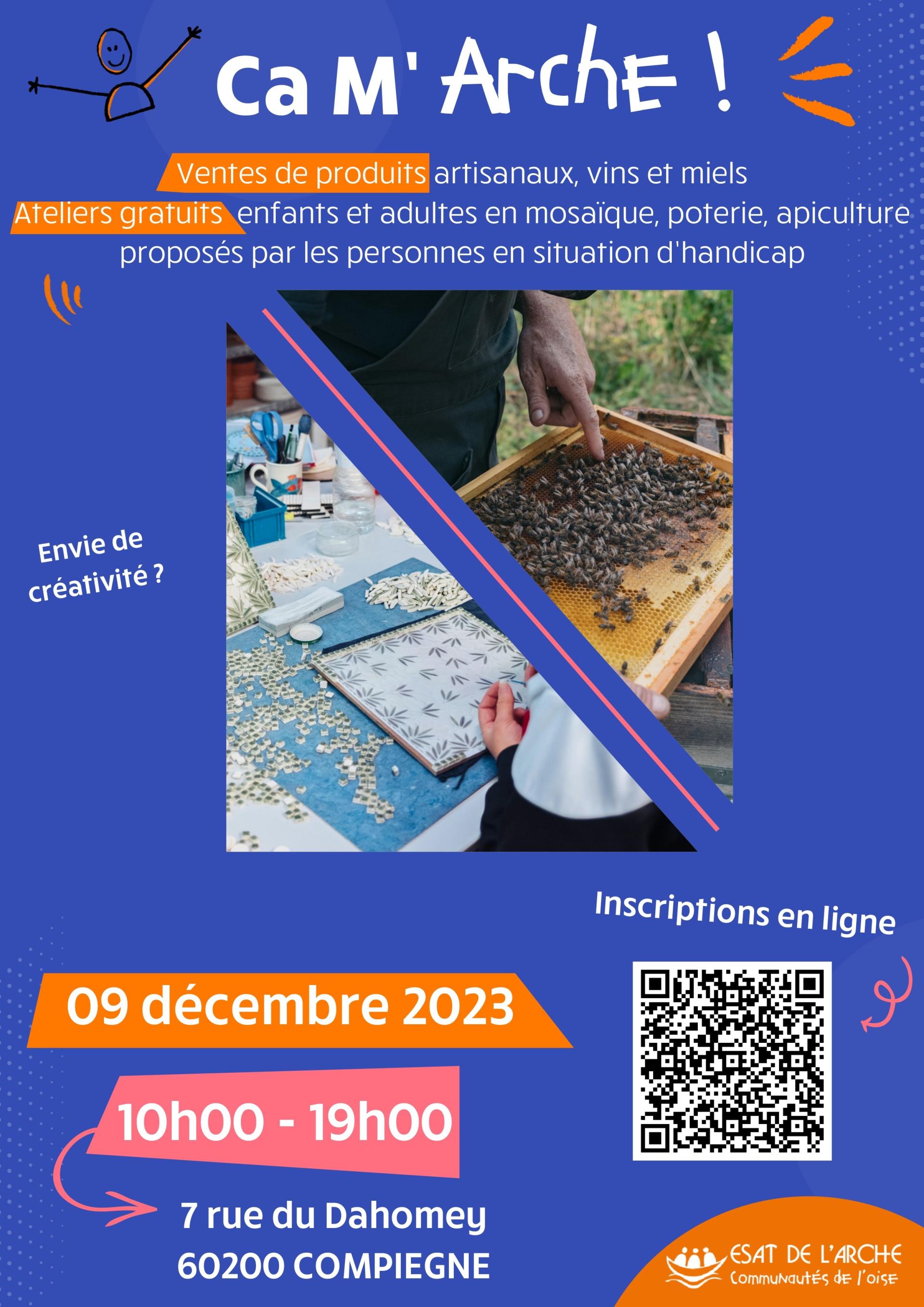 Exposition vente Artisanale l Arche Site internet officiel de la